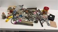 Misc tools and accessories,  sockets, wrenches,