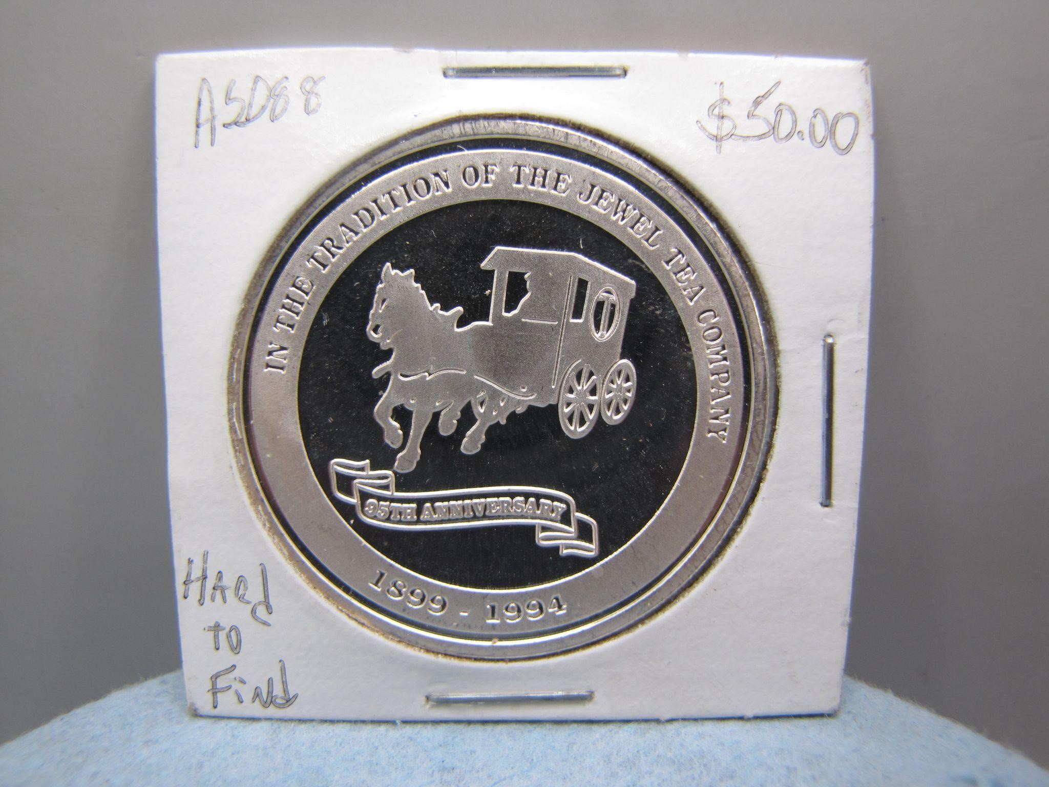 Troy Oz .999 Silver "Autumn Leaf" Coin
