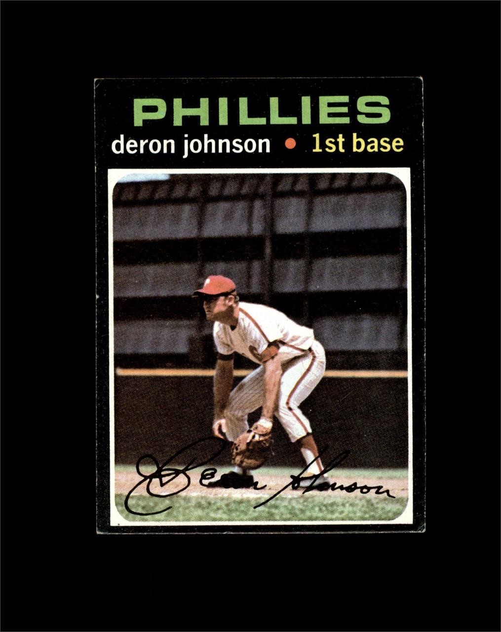 1971 Topps #490 Deron Johnson EX to EX-MT+