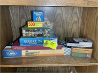 GROUP OF PUZZLES AND GAMES