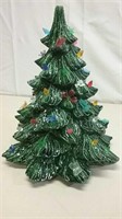 Ceramic Christmas Tree W/ Battery Operated Lights