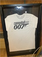 Cannonball Run 007 Framed T Shirt