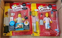 2 THE SIMPSONS ACTION FIGURES (PACKAGES HAVE SOME