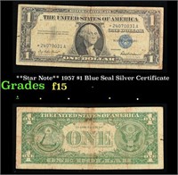 **Star Note** 1957 $1 Blue Seal Silver Certificate