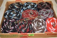 GROUP OF 20 NEW BRAIDED NYLON BELTS
