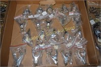 GROUP OF 20 NEW WESTERN SPUR KEYCHAINS