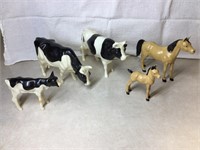 1/16 SCALE COWS AND HORSES