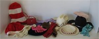 Dress up clothes for children including (7) Hats