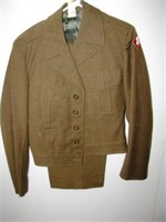 Vintage 4th Army uniform with coat (Size 38L) and