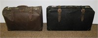 (2) Antique doctor's bags.