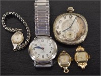 Group Of Vintage Watches