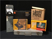 Vintage Slide Accessories & Brownie Movie Camera