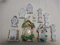 (10) Miniature Clocks