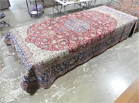NAJAF ABAD HAND KNOTTED WOOL RUG 13'2" X 9'6"