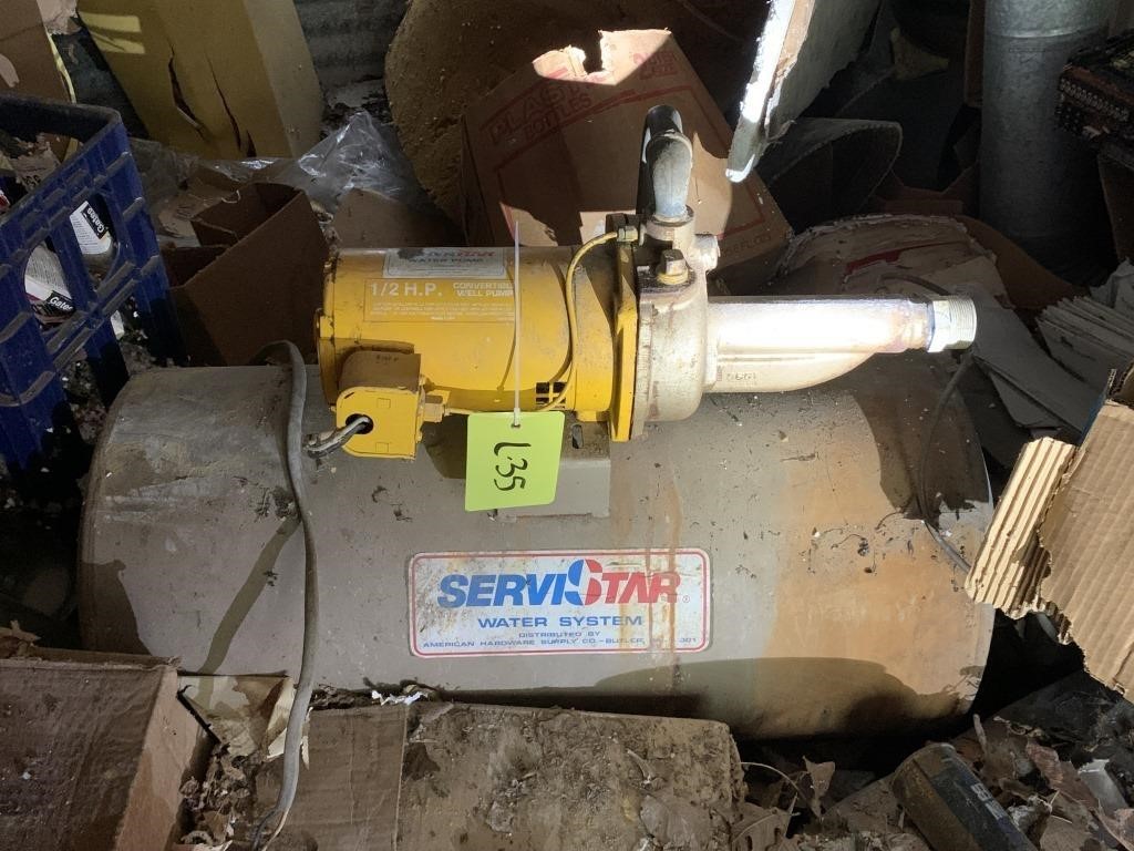 Servistar Water System Well Pump