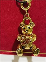 Christopher Radko Holiday Charms Teddy Bear