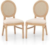 $170  Giantex Wood Dining Chairs Set of 2  Armless