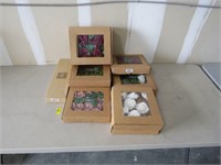 Several Boxes of Silk Flowers, appear new