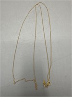 14K gold necklace