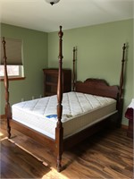 Vintage 4 Poster Bed. Full Size, Frame Only