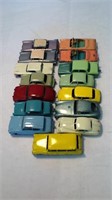 15 ASSORTED LESNEY CARS