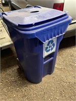 Shop/Warehouse-Wheeled Recycle bin