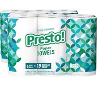 Presto Paper Towels 2packs of 6