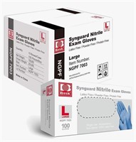 Basic Blue Medical Nitrile Exam Gloves