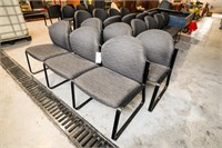 (2) Rows of 3 Chairs