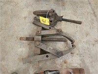(2) Large Gear Pullers