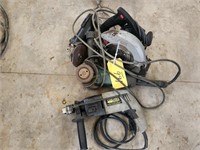 Chicago Drill, Circular Saw, Grinders