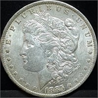 1885-O Morgan Silver Dollar Nice