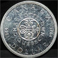 1964 Canada Silver Dollar