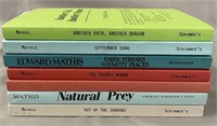 Edward Mathis. Lot of (7) volumes.
