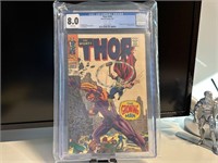 Silver Age Thor #140 - Key - CGC Graded 8.0 Comic
