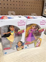New-Disney princesses Pocahontas and Rapunzel