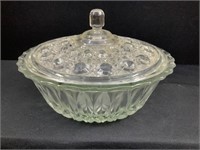 Clear Glass Dish with Lid