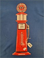 Dad's Garage Gas Pump Thermometer