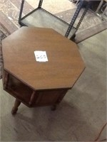 SIX SIDED END TABLE 23" X 23"
