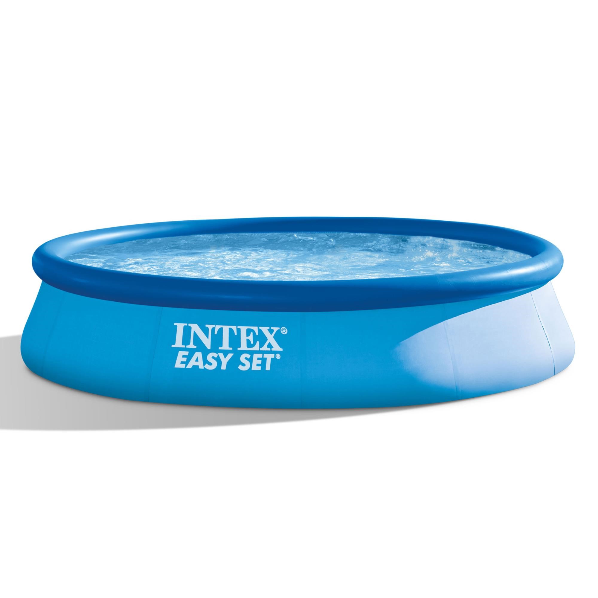 INTEX 13 Ft. Round X 33 in. Deep Inflatable Poo...