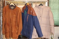 Clothing Lot: (3) Men's Coats