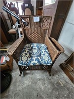Old Wicker Chair