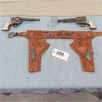 Gun holsters with two guns