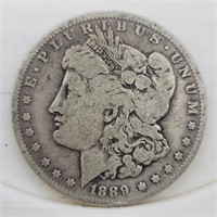 1889-O Morgan Silver Dollar - VG