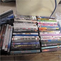 BOX OF DVDS