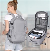 Seafew 17''Travel Backpack with USB Charging Port