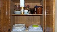 Contents of Kitchen Cabinets Above Stove