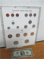 Twentieth Century Type Coins Set w/ 1912-D