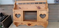 Wooden Display shelf / coat rack