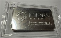 OPM Metals 10 Troy Ounces .999 Fine Silver